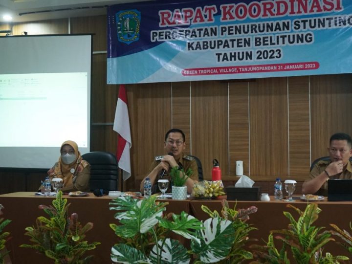 Tekan Stunting, Pemkab Belitung Siapkan Langkah-Langkah Konkrit