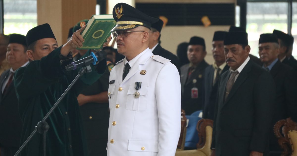 Yuspian Resmi Dilantik Jadi Pj. Bupati Belitung
