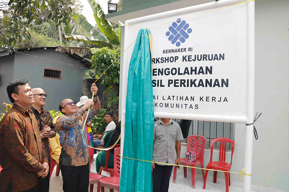 Tingkatkan Kompetensi di Bidang Pengelolaan Perikanan, Komunitas Pandai Kamek Berijo Bangun BLK Komunitas untuk Masyarakat