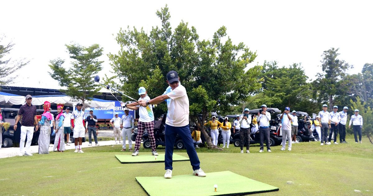 Bupati Djoni Sebut Turnamen Golf Bupati Cup Jadi Momentum Baik Pariwisata Belitung