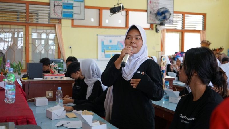 Diskominfo Belitung Berbagi Pengetahuan Bermedia Sosial Secara Bijak Dengan Siswa SMP 1 Tanjungpandan