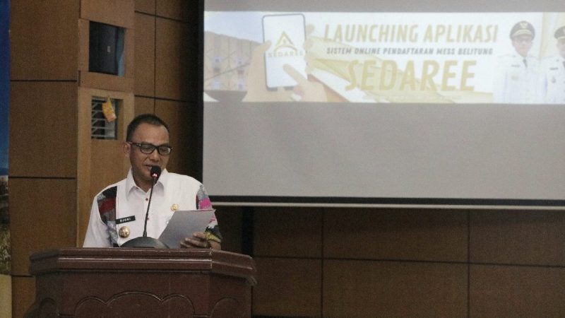 Pemkab Belitung Luncurkan Aplikasi Pemesanan Kamar Mess, Sedaree