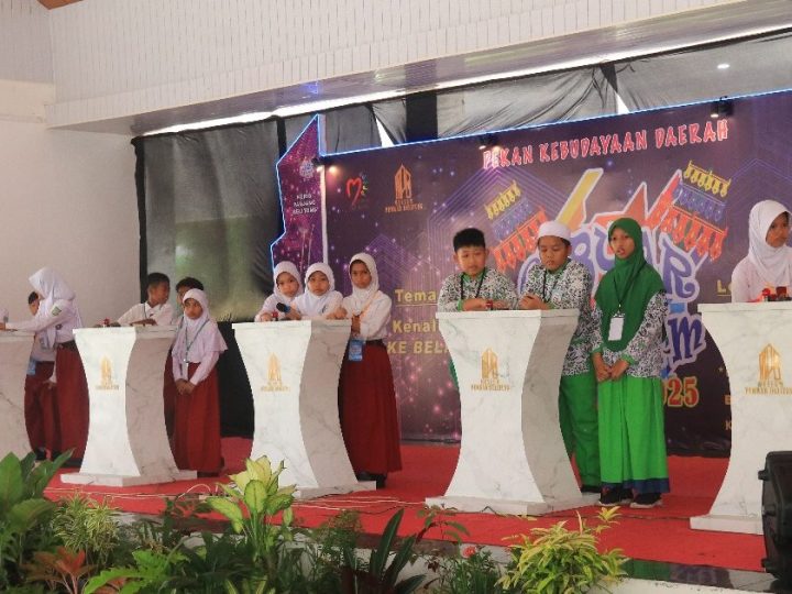 Peringati Pekan Kebudayaan Daerah, Museum Belitung Selenggarakan Sejumlah Lomba Untuk Siswa Se Kabupaten Belitung