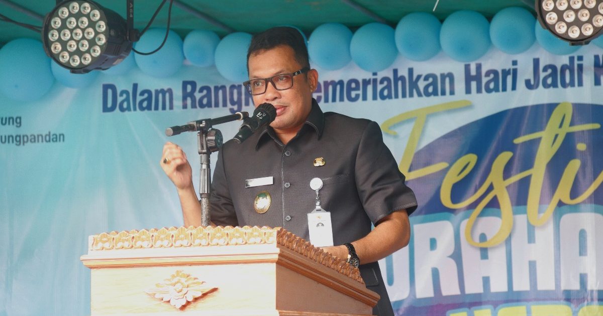 Wabup Syamsir Sebut Perlu Lebih Banyak Acara Untuk Dukung Penjualan UMKM Belitung