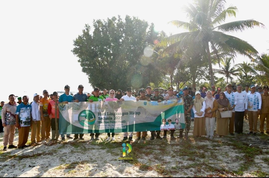 Aksi Pemkab Belitung Peringati Hari Lingkungan Hidup Sedunia Hasilkan 24 Ton Sampah Plastic