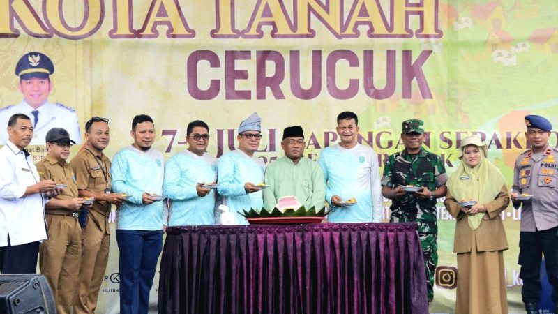 Peringati 270 Tahun Desa Cerucuk, Pemdes Selenggarakan Festival Kota Tanah