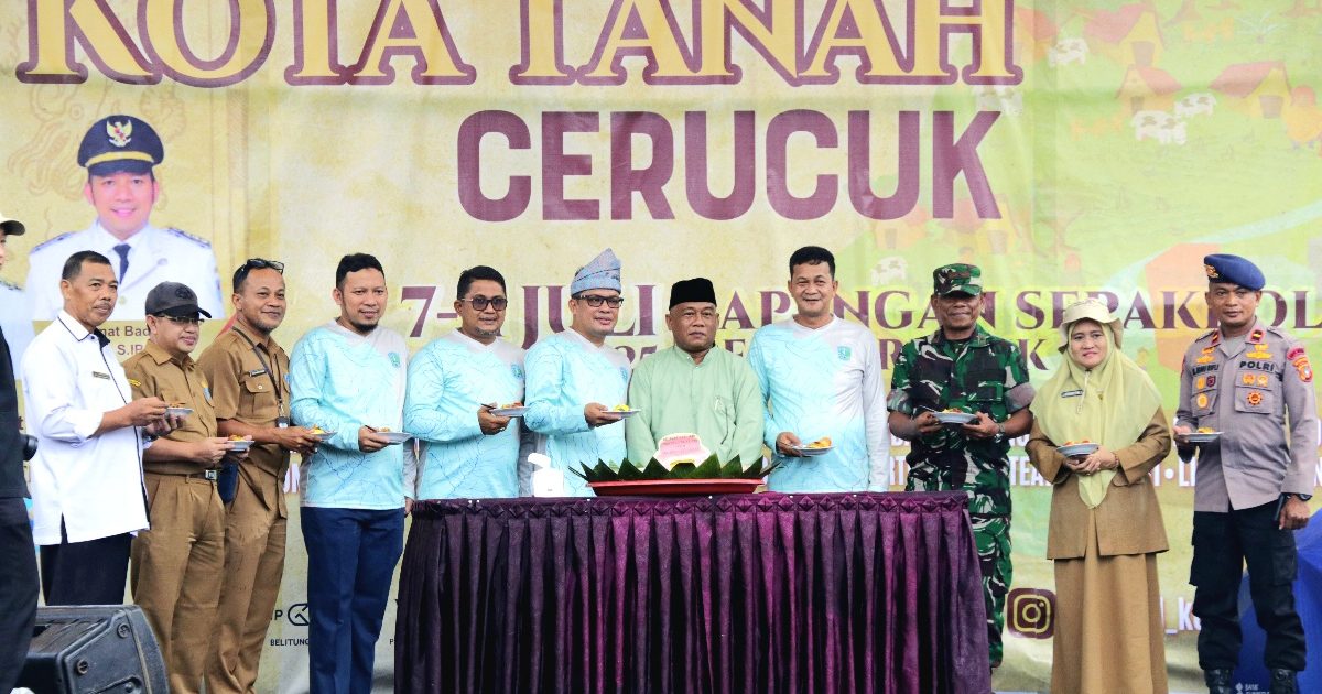 Peringati 270 Tahun Desa Cerucuk, Pemdes Selenggarakan Festival Kota Tanah
