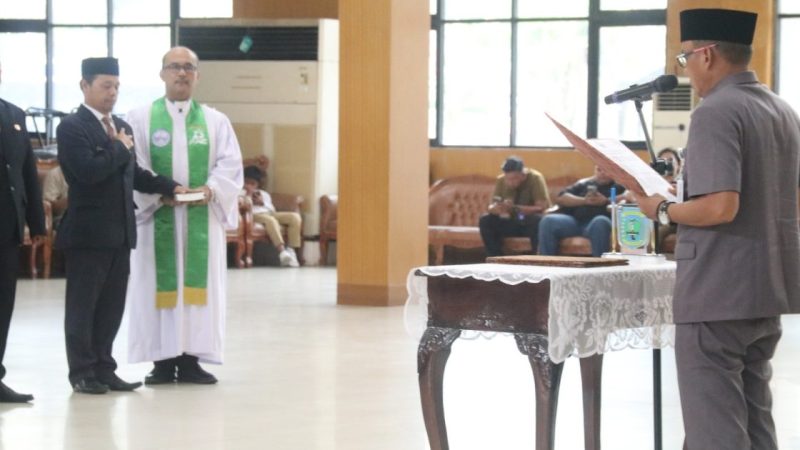 Bupati Belitung Rotasi 8 Pejabat Eselon 2 dan Direktur RSUD