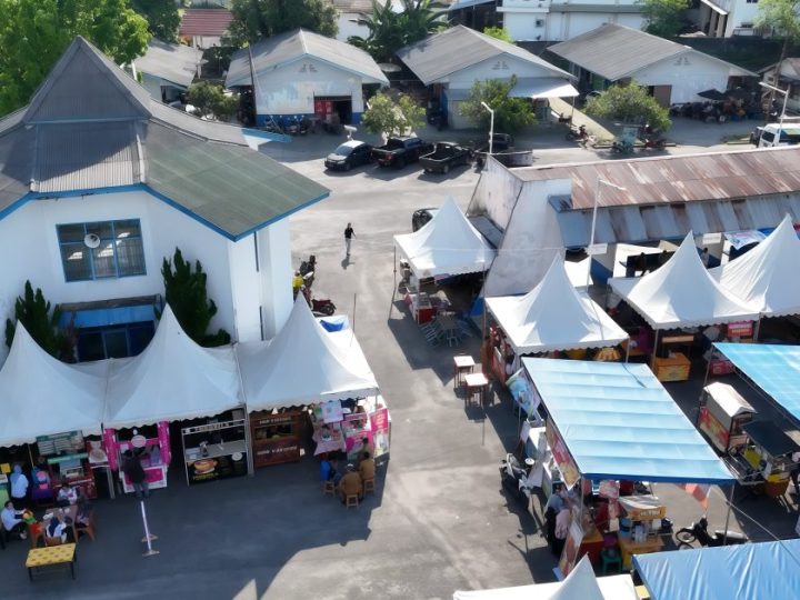 125 Pelaku UMKM Ikuti Bazar Merah Putih di Terminal Tanjungpandan