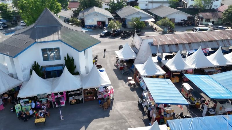 125 Pelaku UMKM Ikuti Bazar Merah Putih di Terminal Tanjungpandan