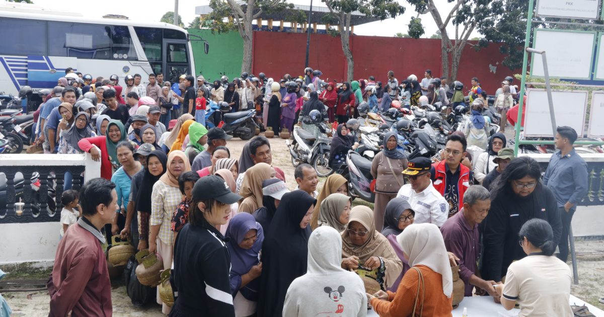 Atasi Kelangkaan Gas 3 Kg, Pemkab Adakan Operasi Pasar di 2 Titik
