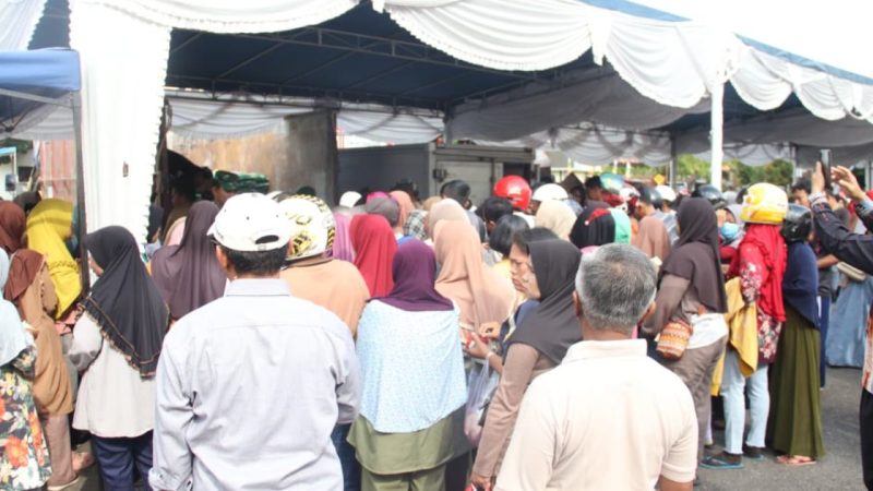 Pemkab Belitung Turut Serta Adakan Gerakan Pasar Murah Serentak di 5 Kecamatan