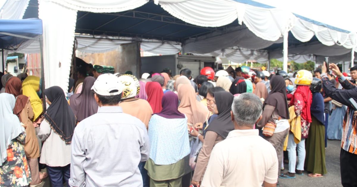Pemkab Belitung Turut Serta Adakan Gerakan Pasar Murah Serentak di 5 Kecamatan