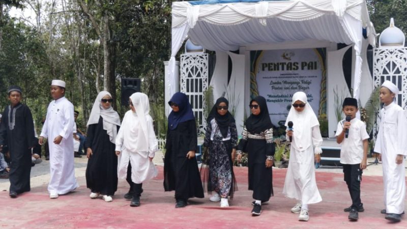 Peringati Maulid Nabi, KKG PAI Tanjungpandan dan Selat Nasik Adakan Pentas Pendidikan Agama Islam
