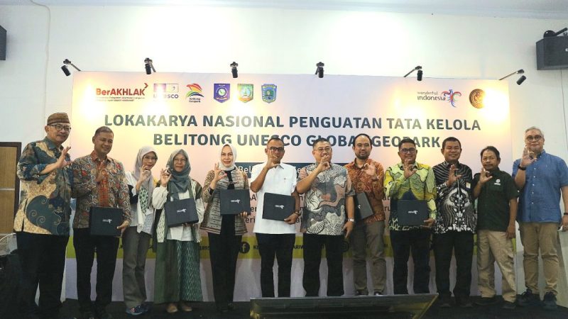 Upayakan Green Card Untuk Belitong UGGp, Pemkab Belitung Dorong Perkuat Tata Kelola