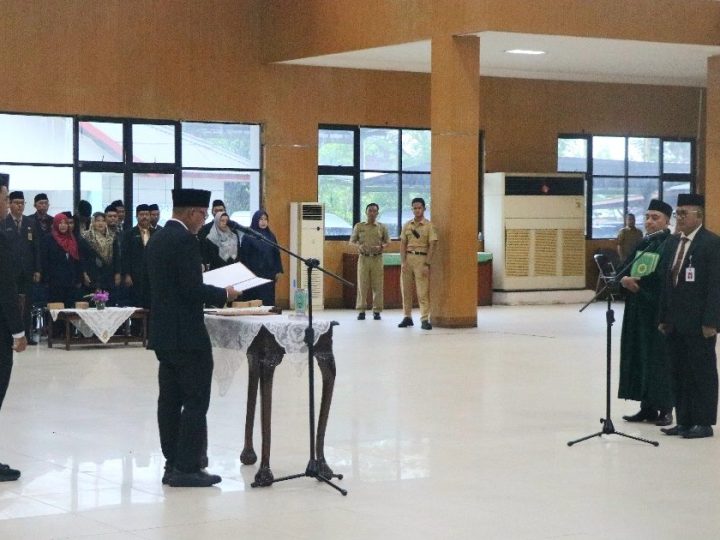 Bupati Belitung Lantik Marzuki sebagai Sekda Definitif