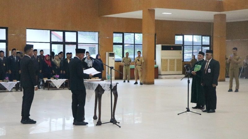 Bupati Belitung Lantik Marzuki sebagai Sekda Definitif