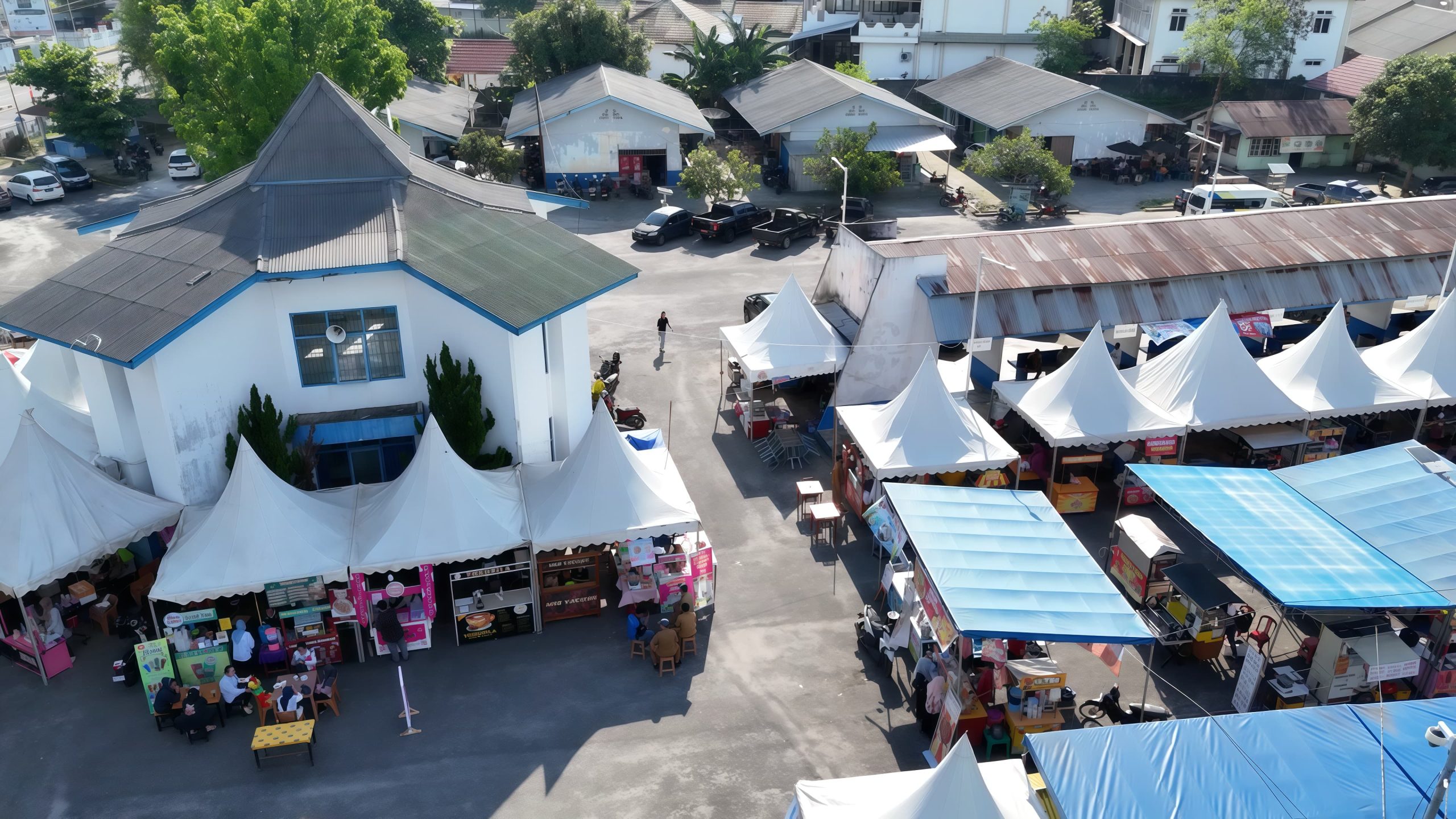125 Pelaku UMKM Ikuti Bazar Merah Putih di Terminal Tanjungpandan