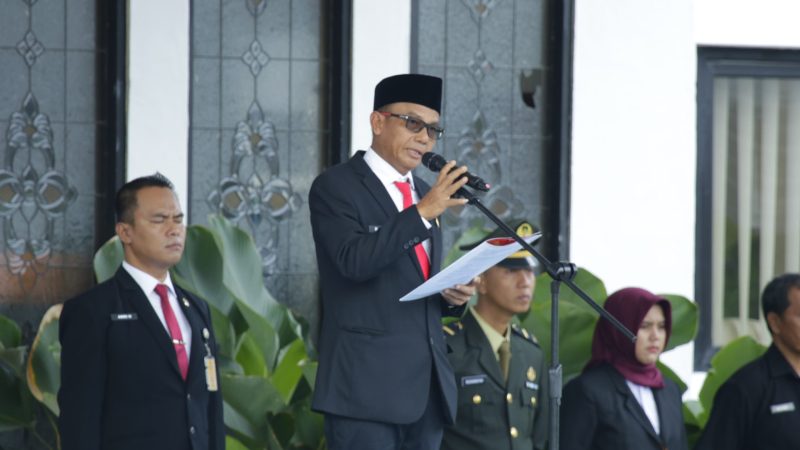 Bupati Belitung Ingatkan Ancaman Arus Informasi Global di Peringatan Hari Kesaktian Pancasila