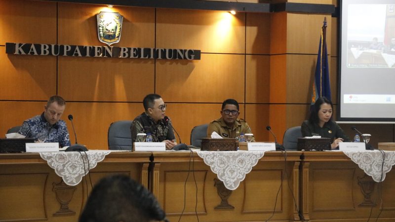 Pemkab Belitung dan Kemenko Perekonomian Diskusikan Pengembangan Pariwisata Belitung