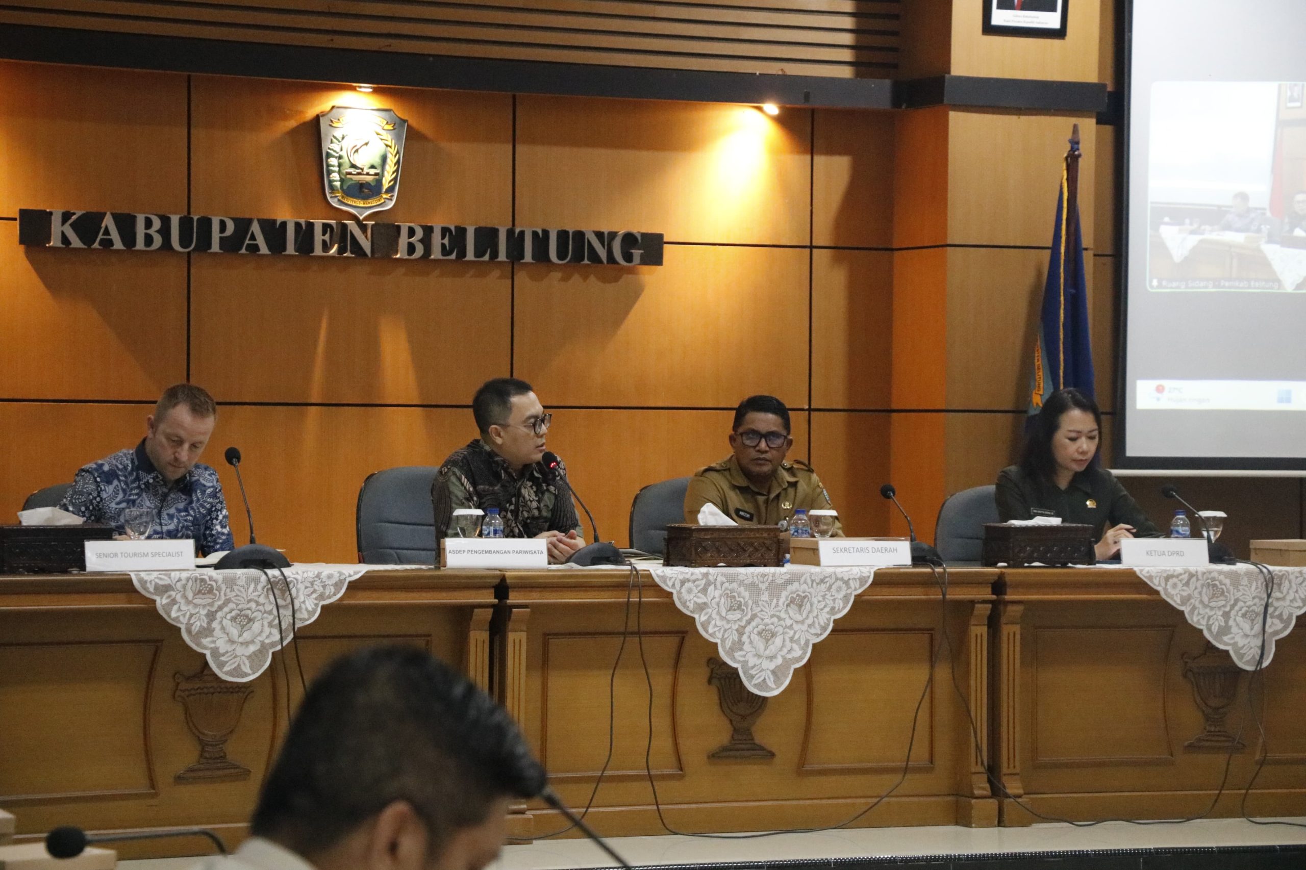 Pemkab Belitung dan Kemenko Perekonomian Diskusikan Pengembangan Pariwisata Belitung