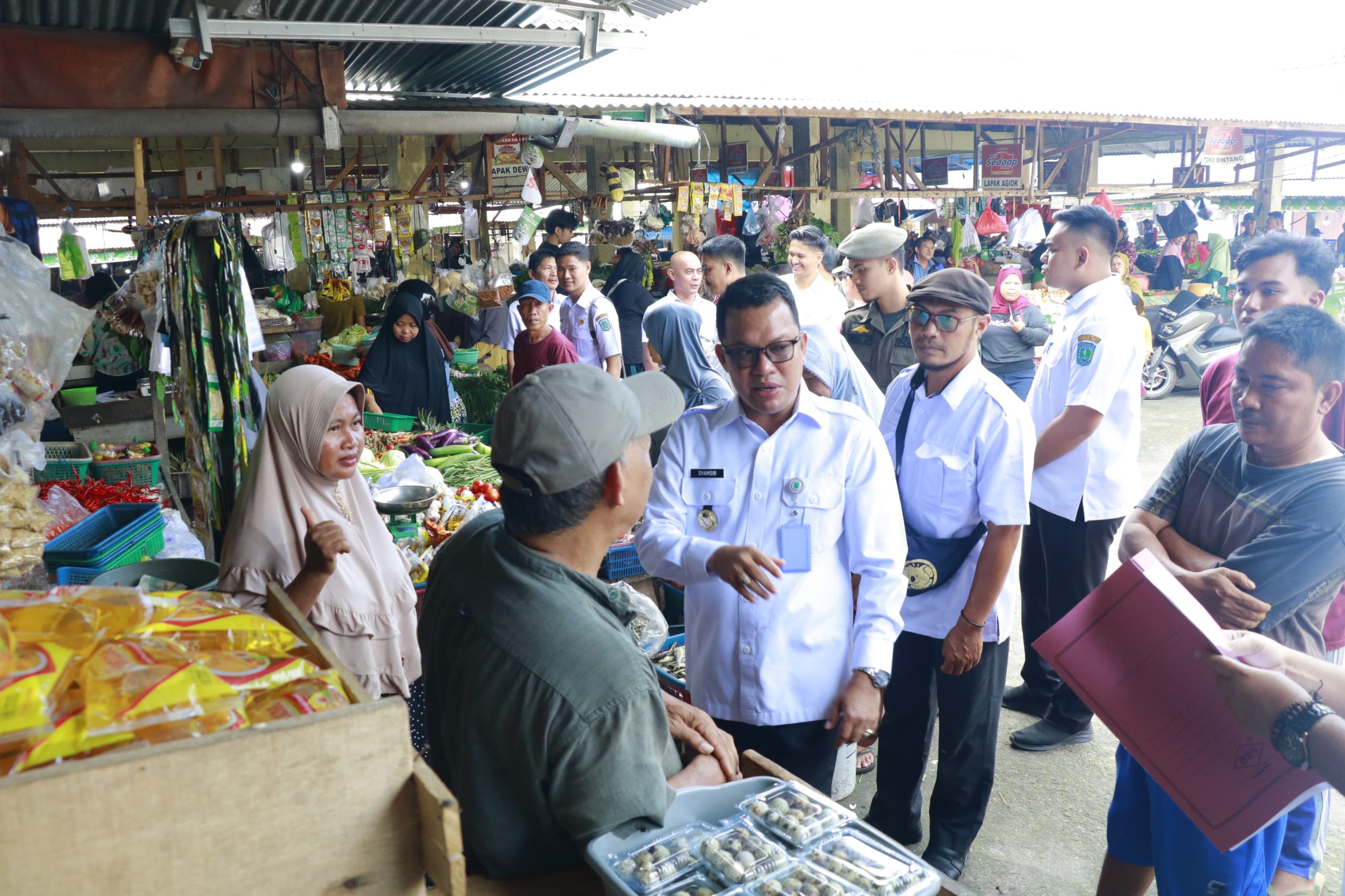 Temukan Indikasi Jual Beli Lapak, Wabup Belitung Akan Tata Ulang Pengelolaan Pasar Berehun