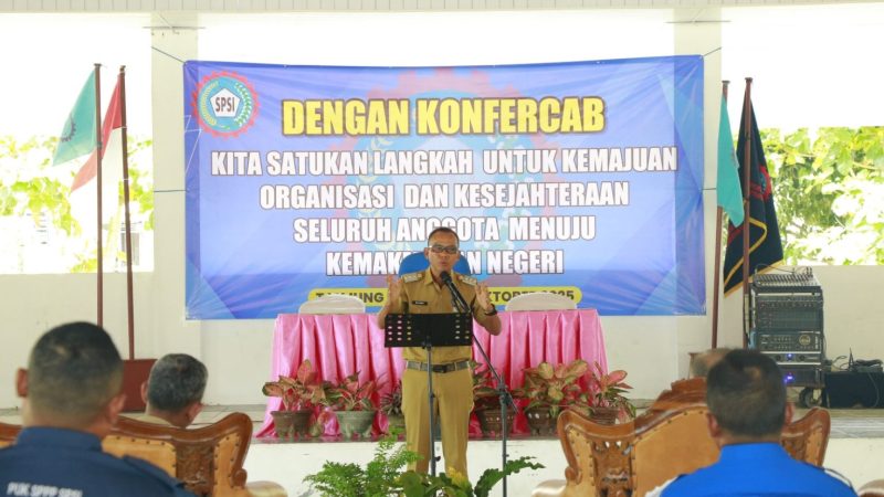 Konfercab KSPSI Dorong Penguatan Peran Serikat Pekerja di Kabupaten Belitung