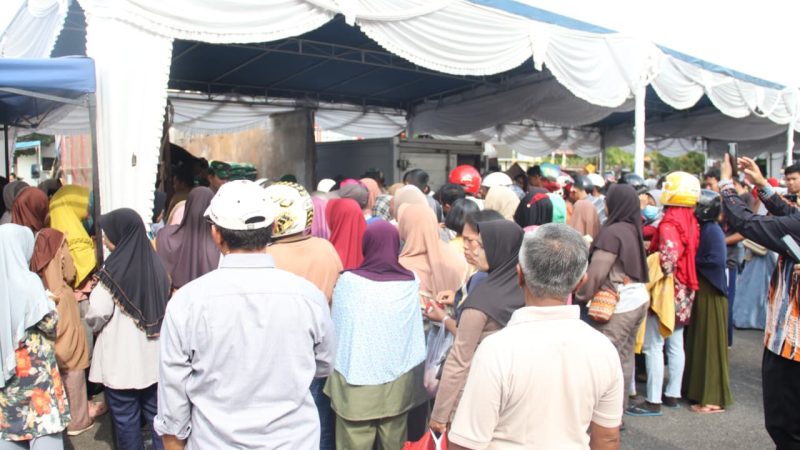 Pemkab Belitung Turut Serta Adakan Gerakan Pasar Murah Serentak di 5 Kecamatan
