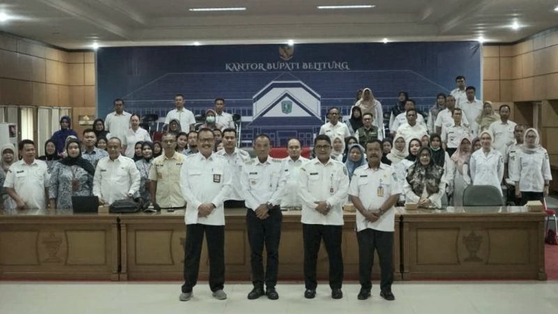 Evaluasi Program Genting, Bupati Belitung Tekankan Validitas dan Data dan Strategi Jemput Bola
