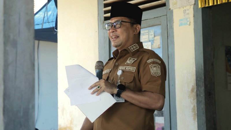 Wabup Syamsir Ajak Warga Tanjung Rusa Jaga Adat Maras Taun