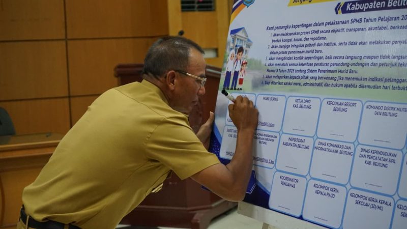 Pemkab Belitung Buka Aplikasi Sistem Penerimaan Murid Baru 2026
