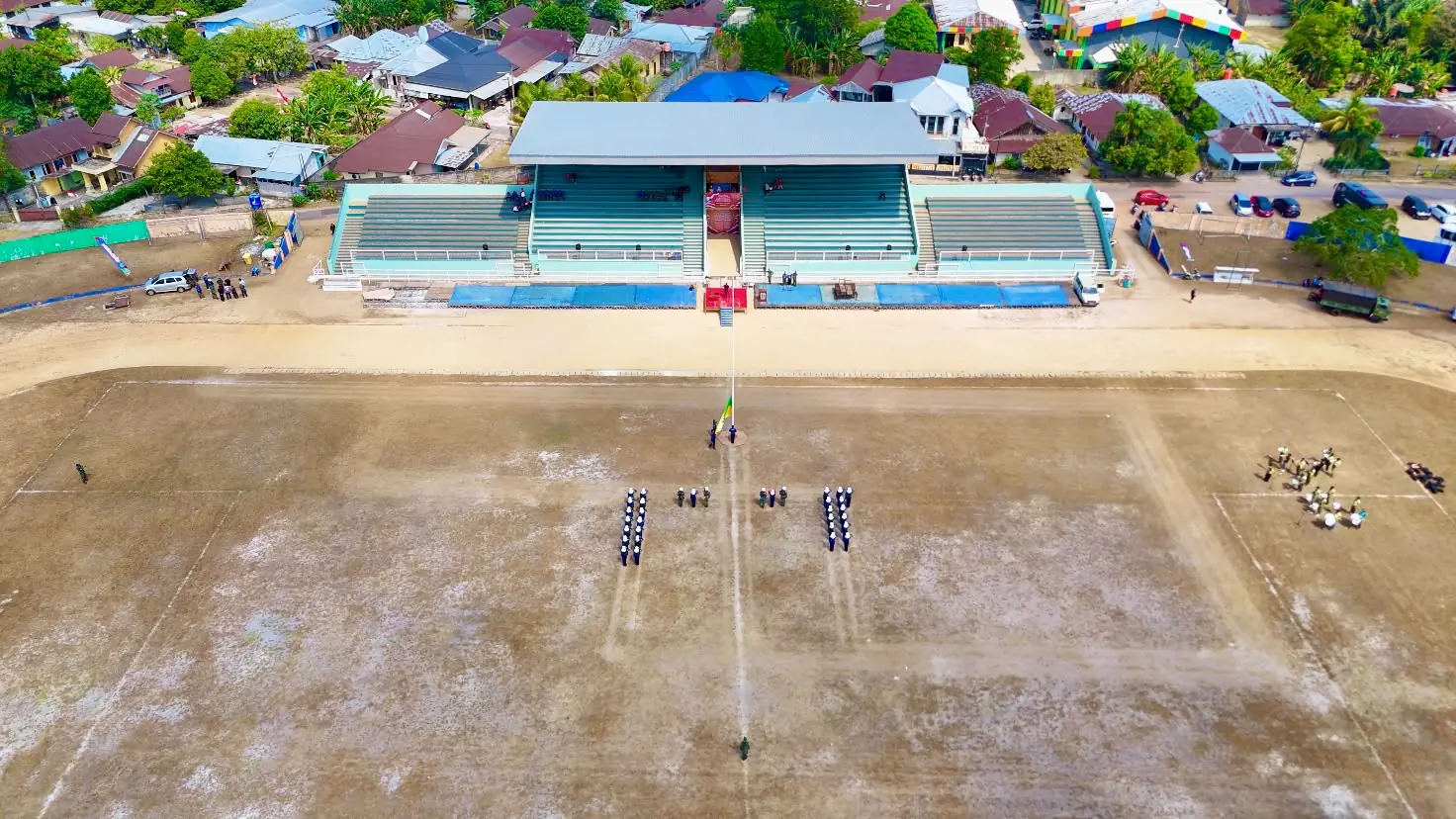 Bupati Belitung Pastikan Tak Ada Tenda Untuk Pejabat Pada Upacara HUT RI Ke-81 di Belitung