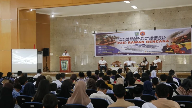 BPBD Belitung Edukasi Rawan Bencana Ke 150 Siswa dan Guru di Belitung