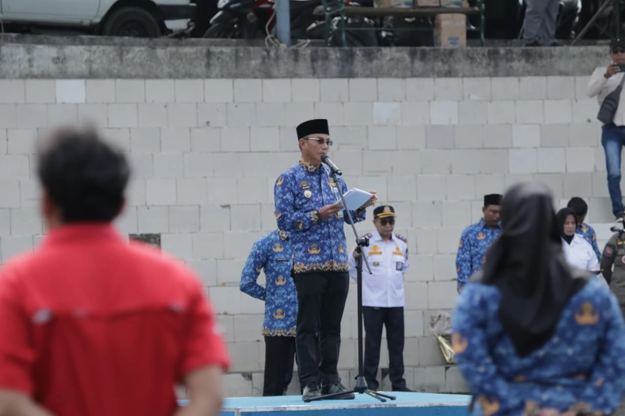 Pemkab Belitung Peringati Hari Perhubungan Nasional, Hari Olahraga Nasional dan Hari PMI 2026