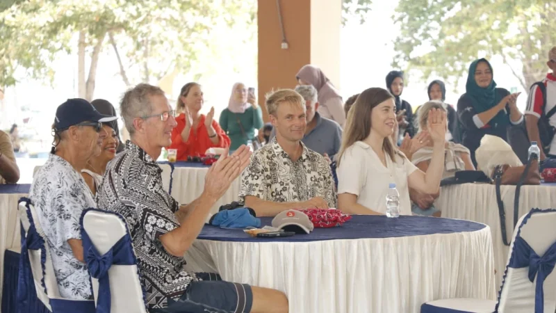 Peserta Sail to Indonesia Sebut Masyarakat Belitung Beruntung Punya Tempat Tinggal Seindah Belitung