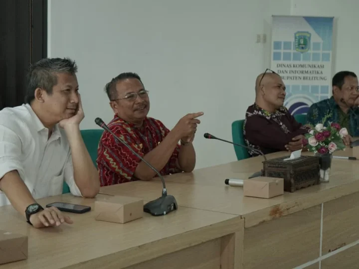 Pengelola GBK Kunjungi Diskominfo Belitung, Diskusi Pengembangan Smart City
