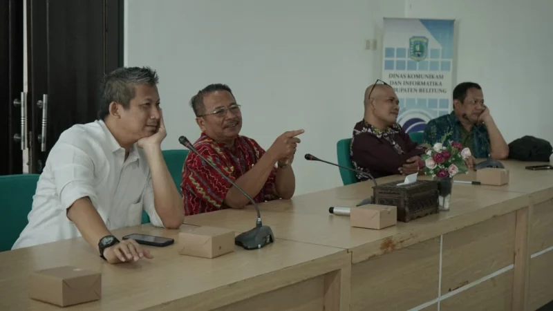 Pengelola GBK Kunjungi Diskominfo Belitung, Diskusi Pengembangan Smart City