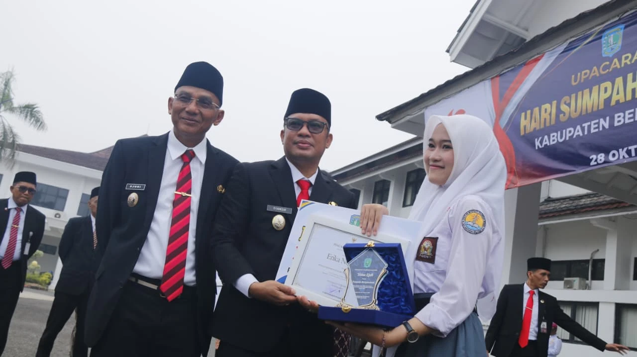 Pemkab Belitung Apresiasi Pemuda Berprestasi di Hari Sumpah Pemuda